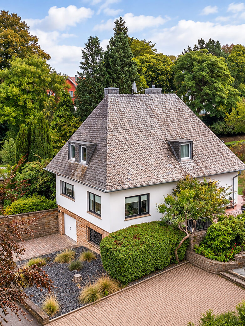 VILLA MIT CHARAKTER. EIN GARTEN VOLLER PRIVATSPHÄRE. AACHENER SÜDVIERTEL.
