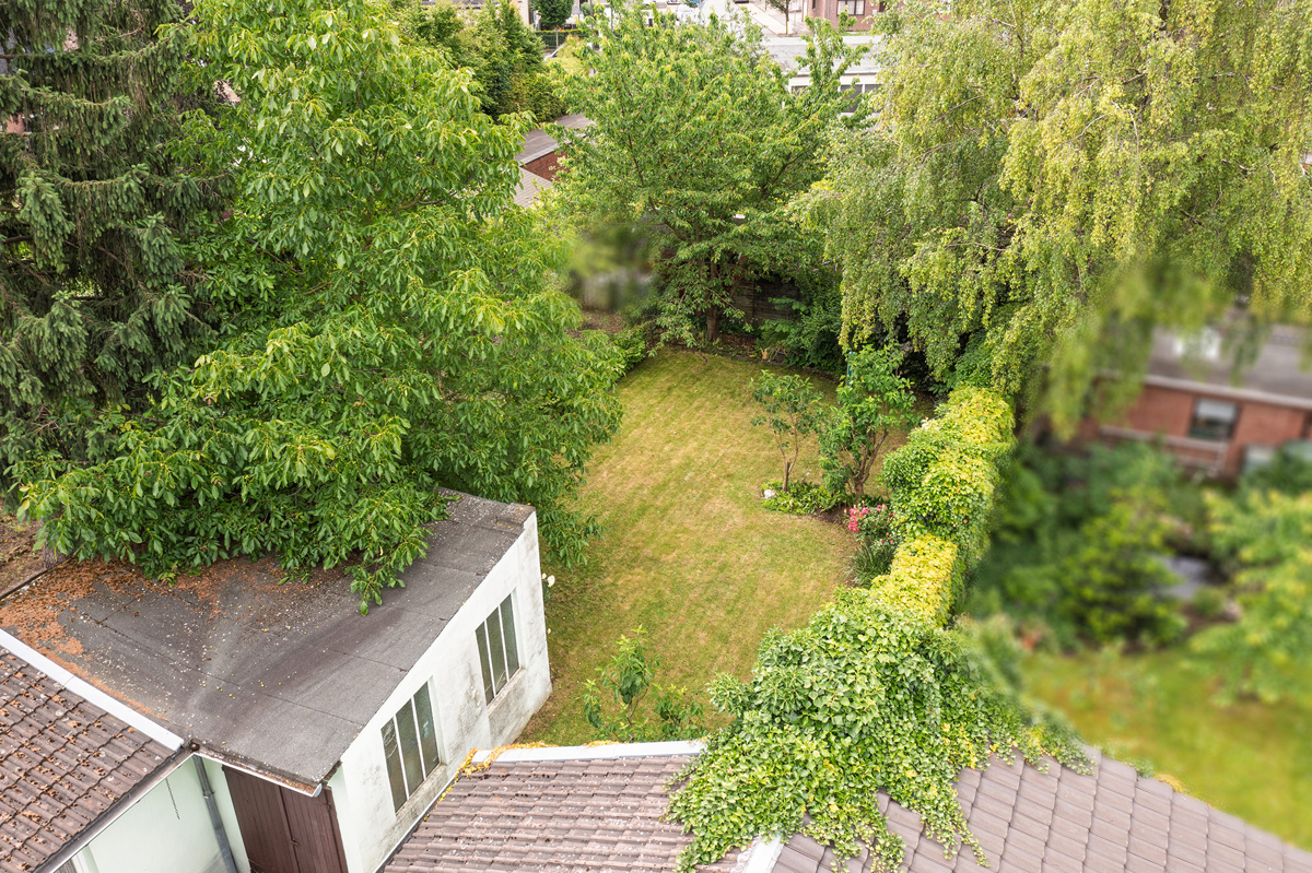 Luftansicht Garten